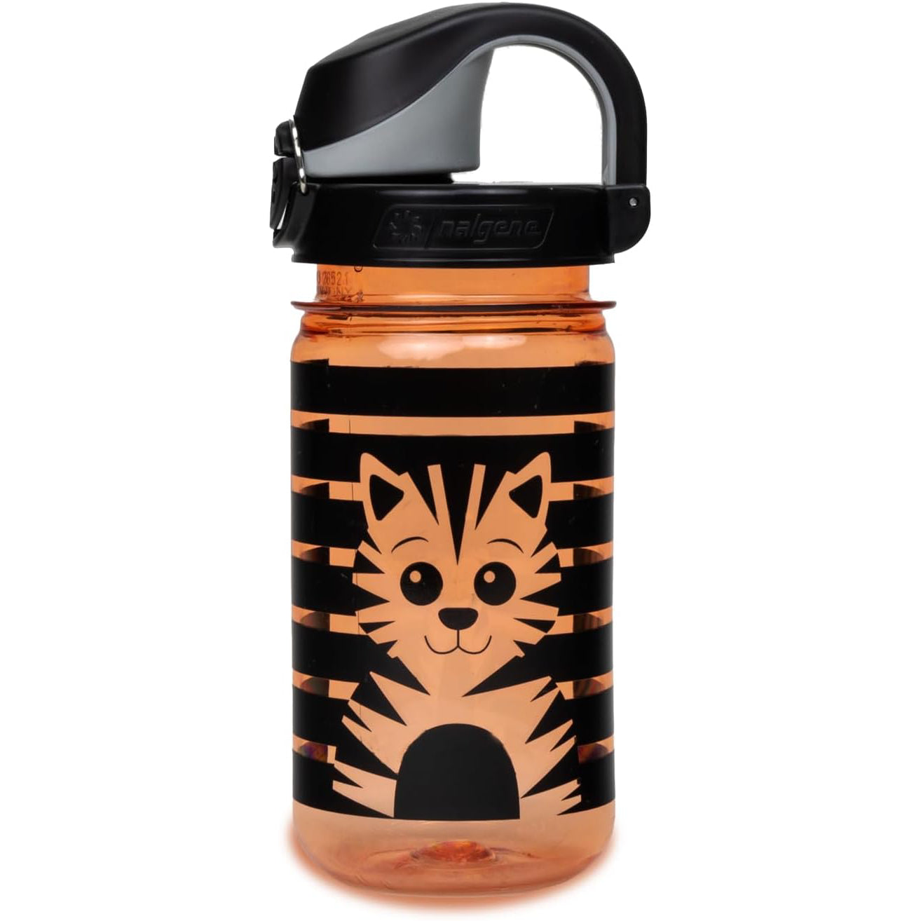 Nalgene 12oz On-The-Fly Sustain Kids Bottle, Orange Tiger