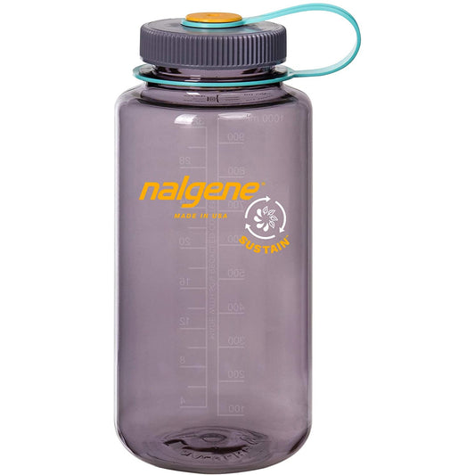 Nalgene 32oz Wide Mouth Sustain Water Bottle,  Aubergine