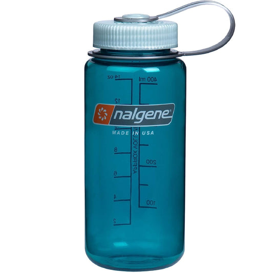 Nalgene 16oz Wide Mouth Sustain Bottle, Trout Green