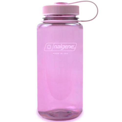 Nalgene 16oz Wide Mouth Sustain Bottle, Cherry Blossom