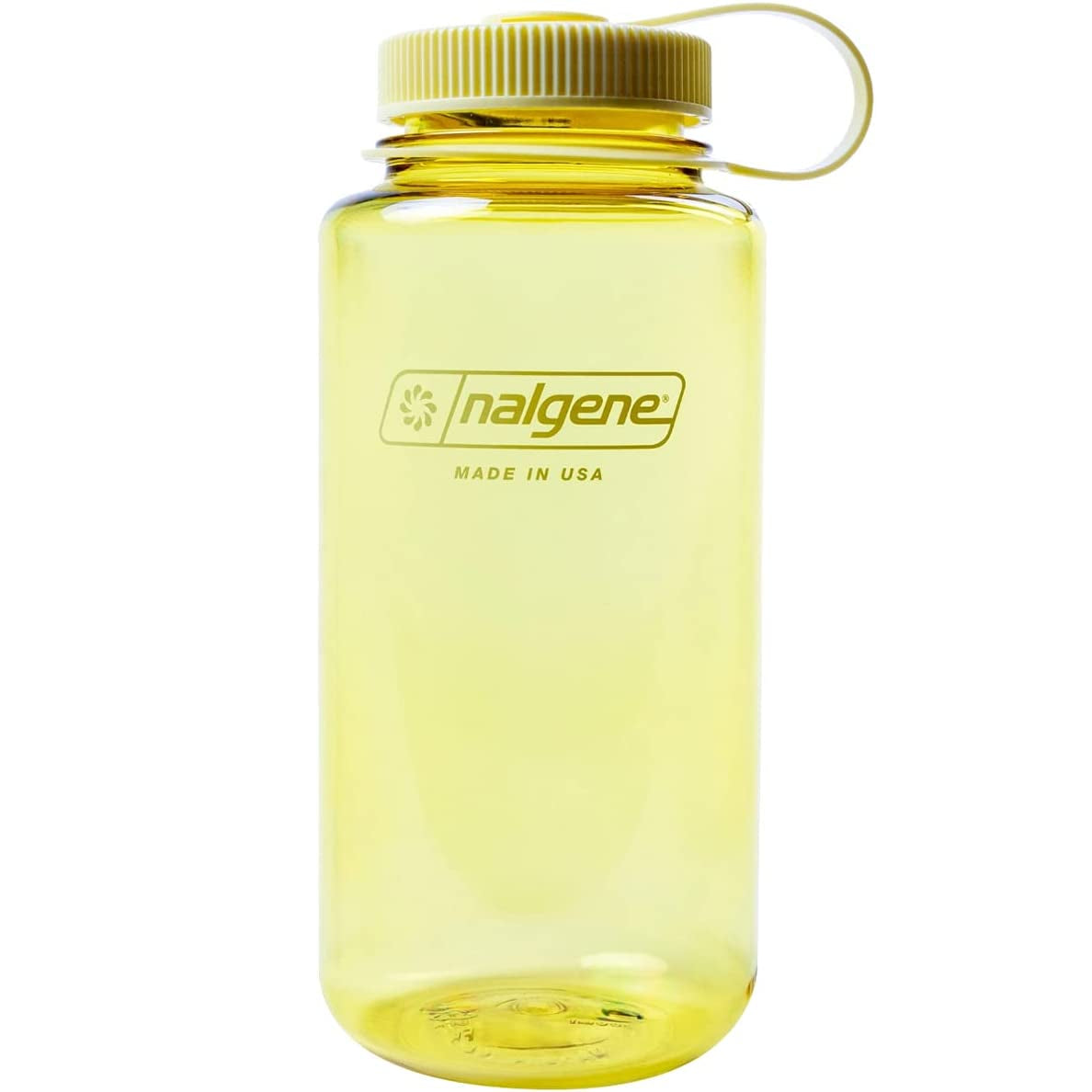 Nalgene 32oz Wide Mouth Sustain Water Bottle,  Butter