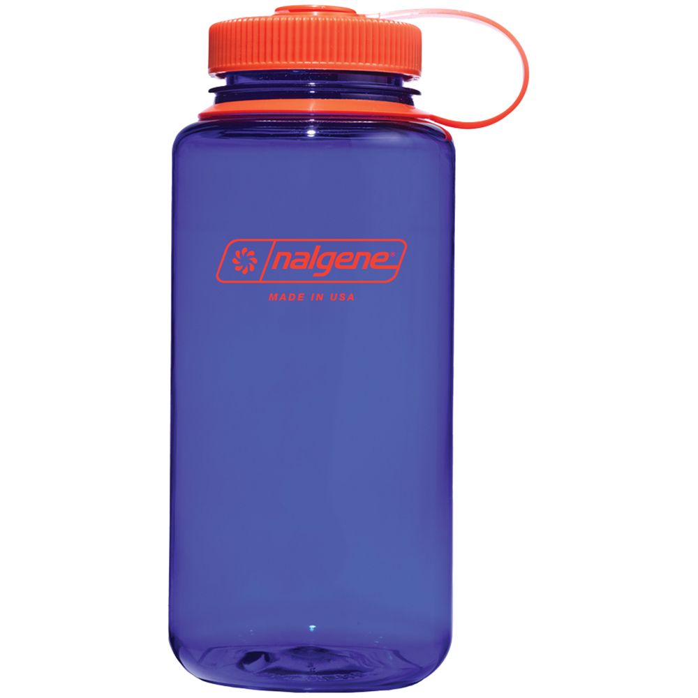 Nalgene 32oz Wide Mouth Sustain Water Bottle, Periwinkle