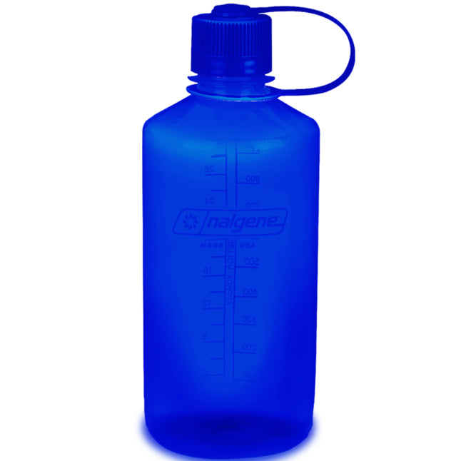 Nalgene 32oz Narrow Mouth Sustain Bottle, Denim