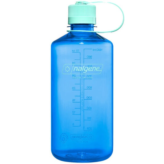 Nalgene 32oz Narrow Mouth Sustain Bottle, Cornflower Blue