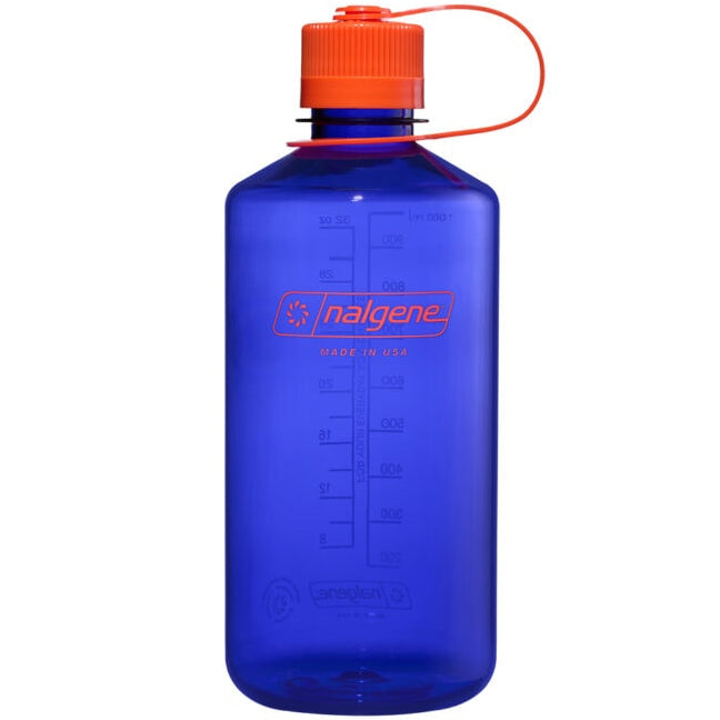 Nalgene 32oz Narrow Mouth Sustain Bottle, Periwinkle