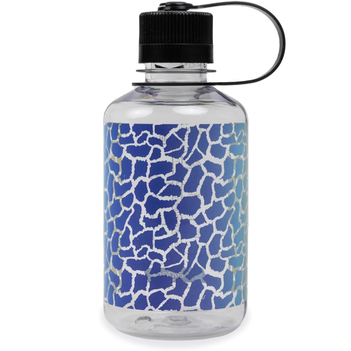 Nalgene 16oz Narrow Mouth Sustain Rainbow Animal Print Bottle, Giraffe