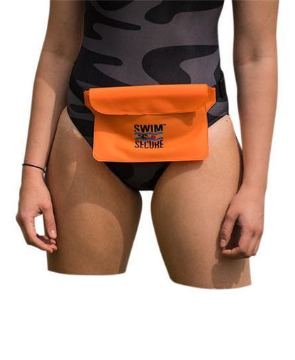 Swim Secure Waterproof Bum Bag Fanny Pack, Orange