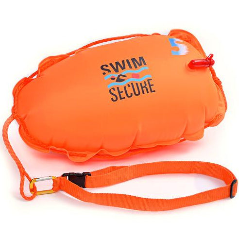 Swim Secure High-Visibility Tow Float PRO Swim Buoy Emergency Safety Inflatable