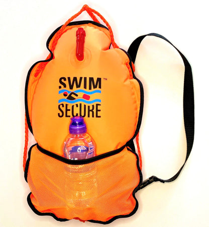 Swim Secure High-Visibility Tow Float ELITE Swim Buoy Emergency Safety Inflate