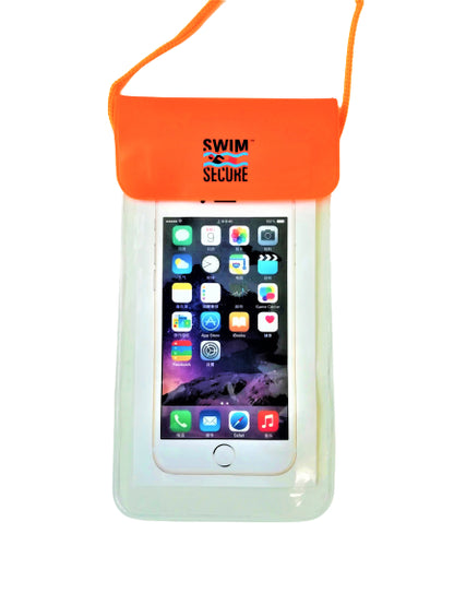 Swim Secure Waterproof Protective Phone Bag | Use-Through | Pouch with Lanyard