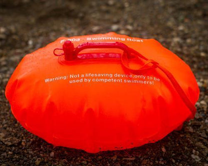 Swim Secure High-Visibility Tow Float Swim Buoy Emergency Safety Inflatable, Orange