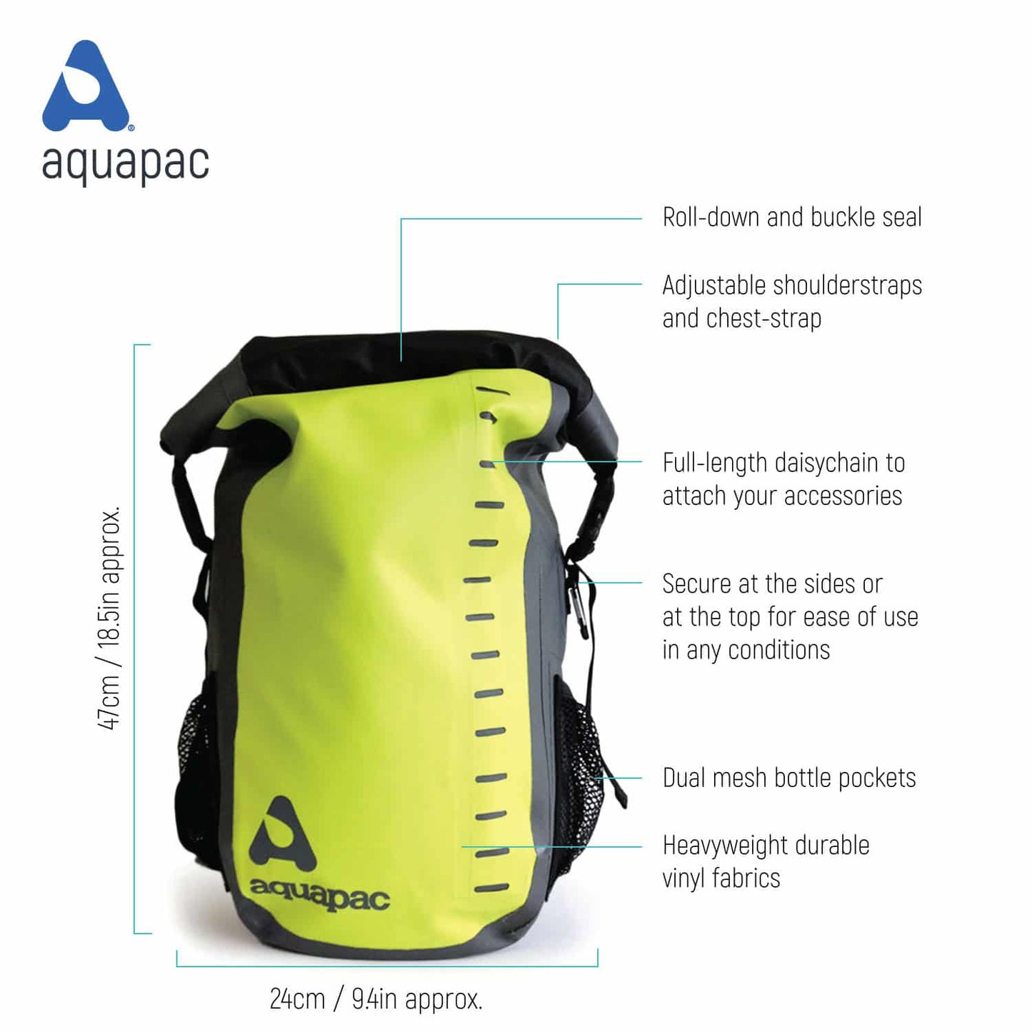 Aquapac 28L Trailproof Wet & Dry Backpack