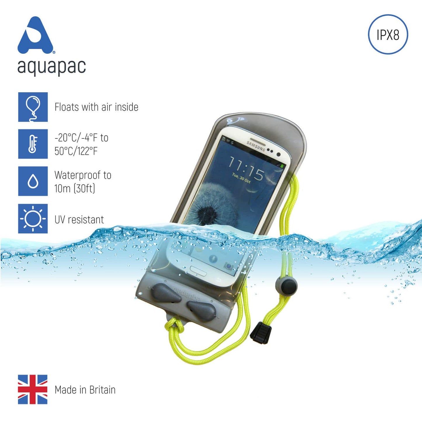 Aquapac Waterproof Phone Case, Mini