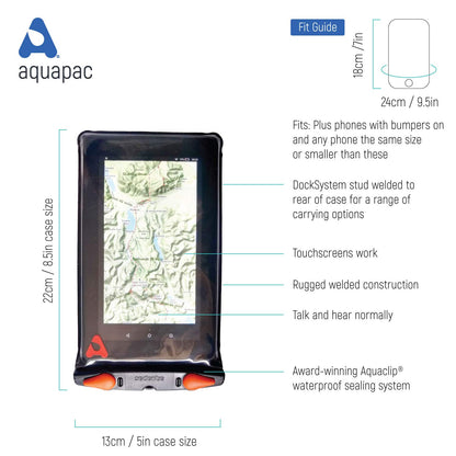 Aquapac Waterproof Extreme Pro Phone Case Plus Plus