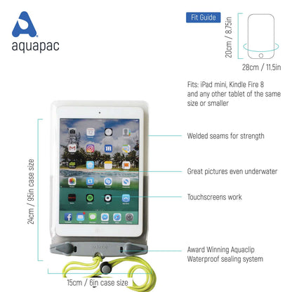 Aquapac Waterproof Tablet Case, Mini