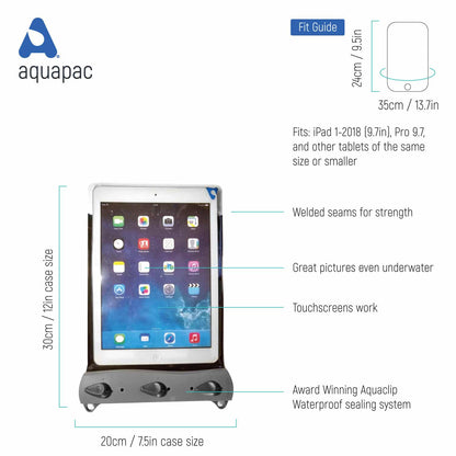 Aquapac Waterproof Tablet Case, Standard