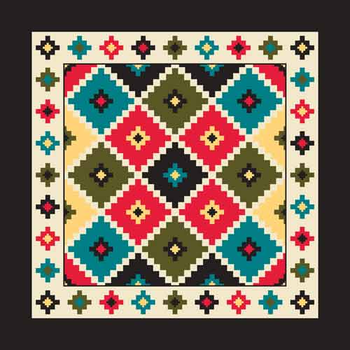 Argyle 22" x 22" Novelty Southwestern Print Bandana