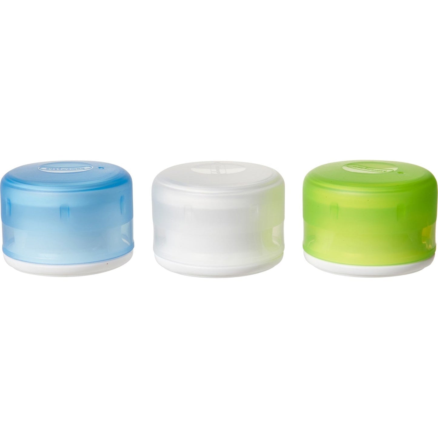 humangear GoTubb | Hard Container | Easy Open | Food-Safe Material, Small, 3-Pack