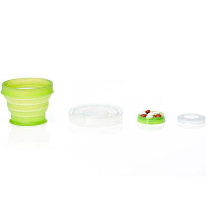 humangear GoCup | Silicone Compact Storage | On the Go Cup | BPA-free, PC-free, Phthalate-Free