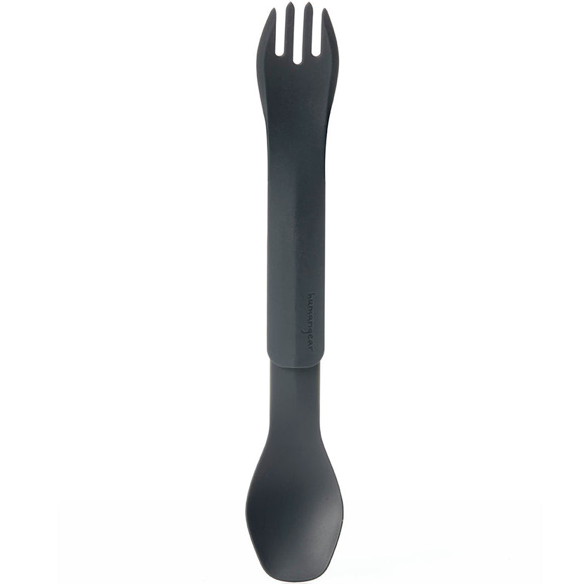 humangear GoBites Duo | Travel & Camping Utensils | Portable & Convertible Dining Ware | Multi-Functional Spork