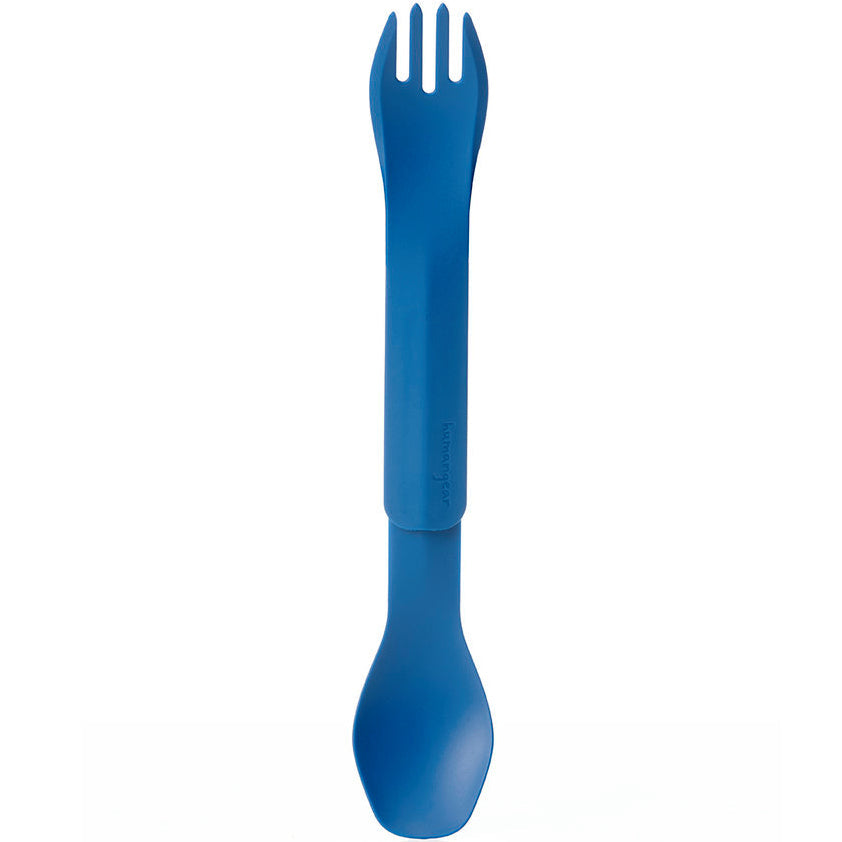 humangear GoBites Duo | Travel & Camping Utensils | Portable & Convertible Dining Ware | Multi-Functional Spork