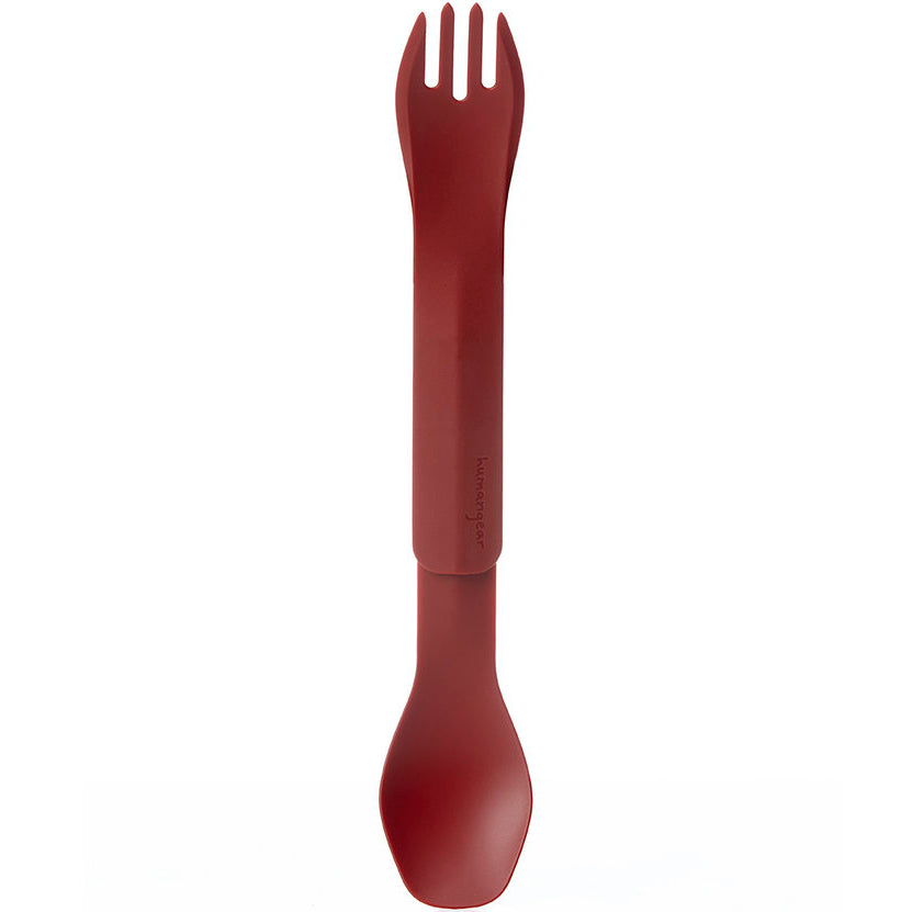 humangear GoBites Duo | Travel & Camping Utensils | Portable & Convertible Dining Ware | Multi-Functional Spork