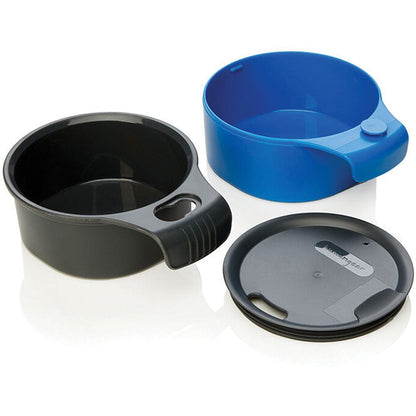 humangear cupCUP 16oz | Nesting Cup Mess Kit | Camping Gear with Secure Lid | Made with FDA-Food Safe Material