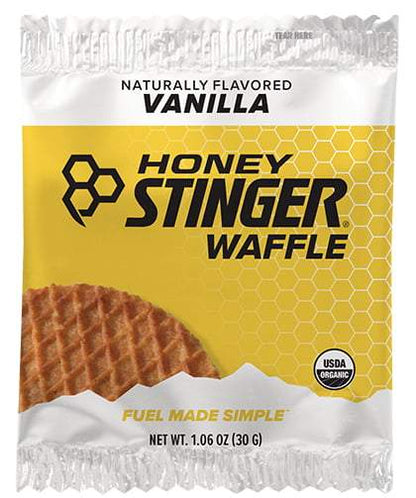 Honey Stinger Organic Energy Waffles 12 Pack [Vanilla]