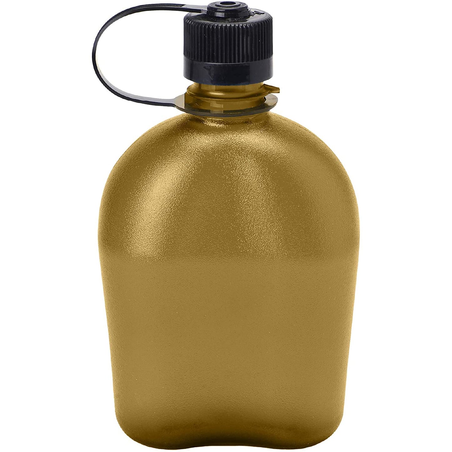 Nalgene 32oz Oasis Canteen Narrow Mouth Sustain Bottle, Coyote