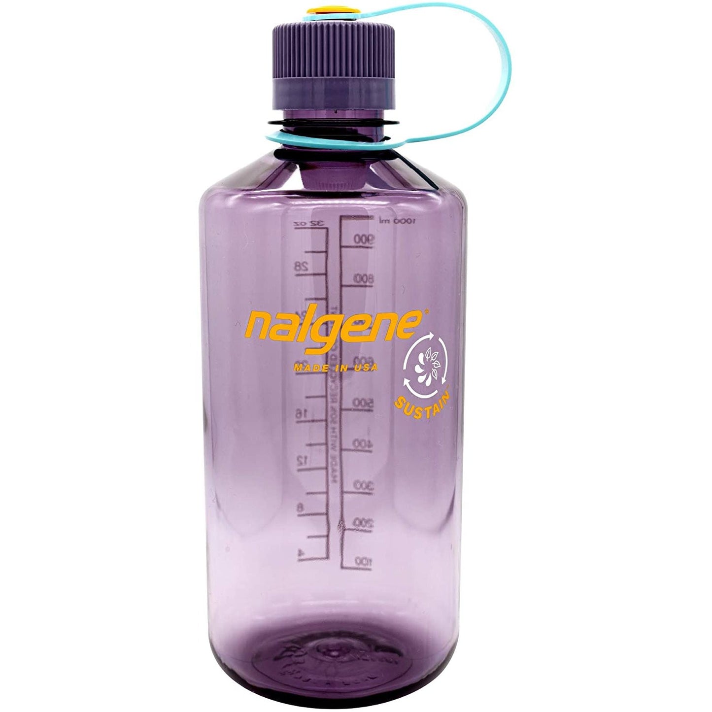 Nalgene 32oz Narrow Mouth Sustain Bottle, Aubergine