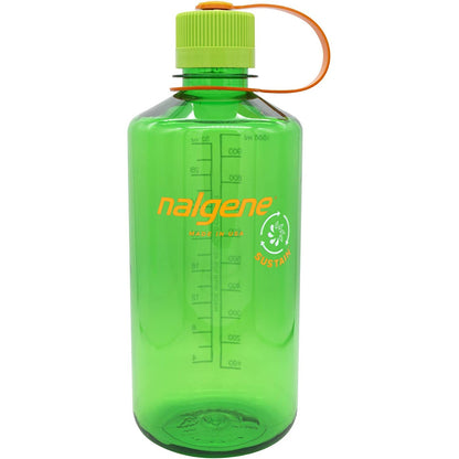 Nalgene 32oz Narrow Mouth Sustain Bottle, Melon Ball