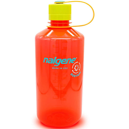 Nalgene 32oz Narrow Mouth Sustain Bottle, Pomegranate