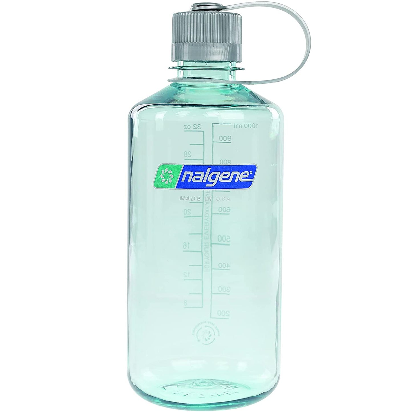 Nalgene 32oz Narrow Mouth Sustain Bottle, Seafoam