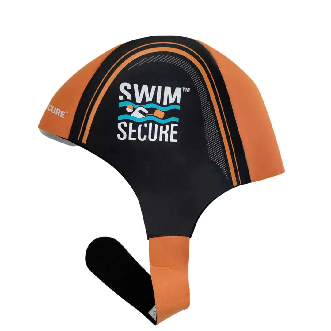 Swim Secure Universal Insulating Neoprene Swim Cap High-Visibility Reflective