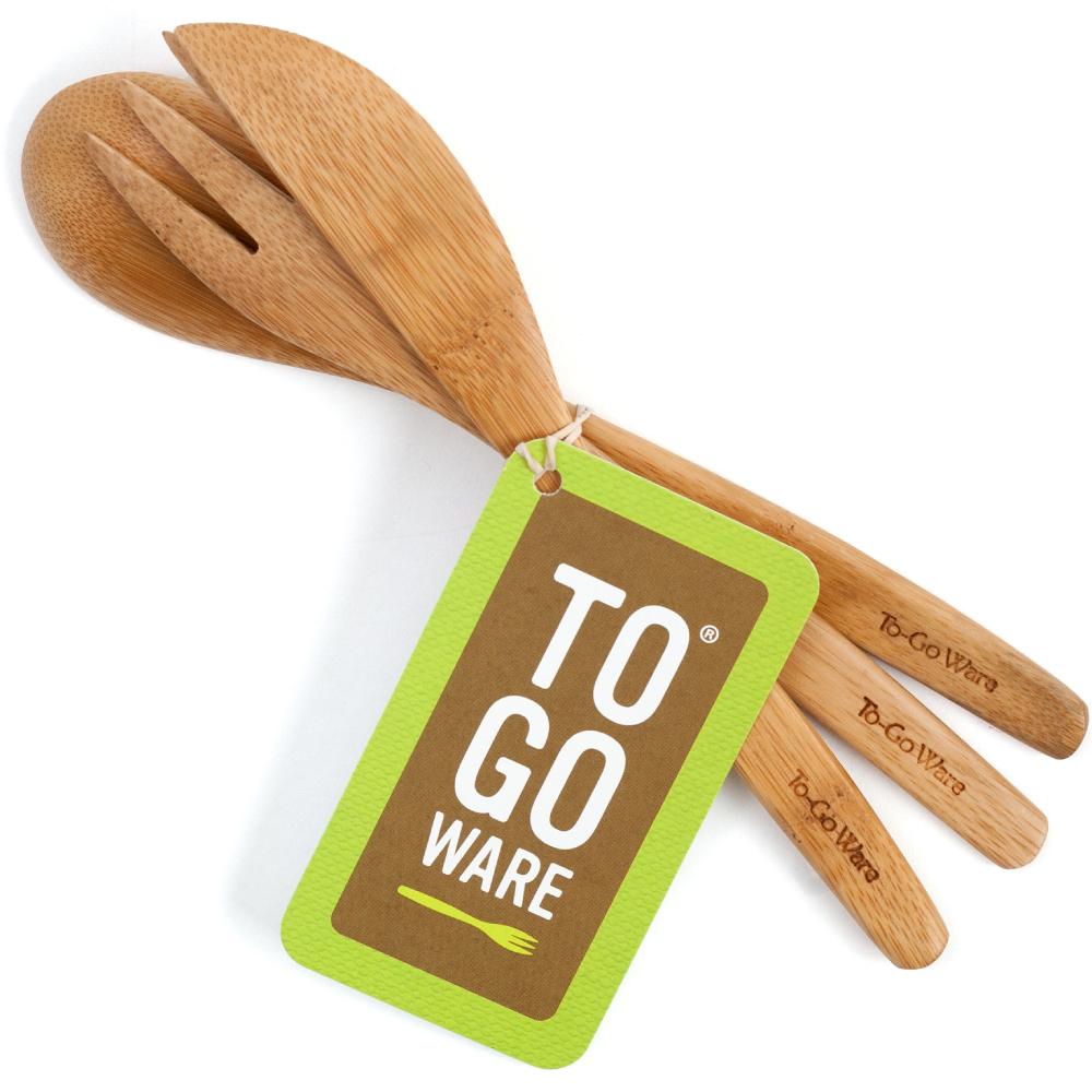 To-Go Ware Bamboo Fork, Knife, & Spoon Set